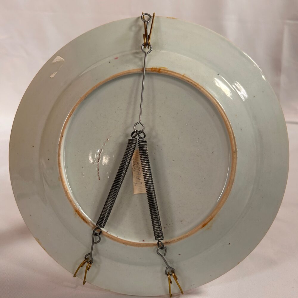 Assiette porcelaine "Compagnie des Indes" – Image 3