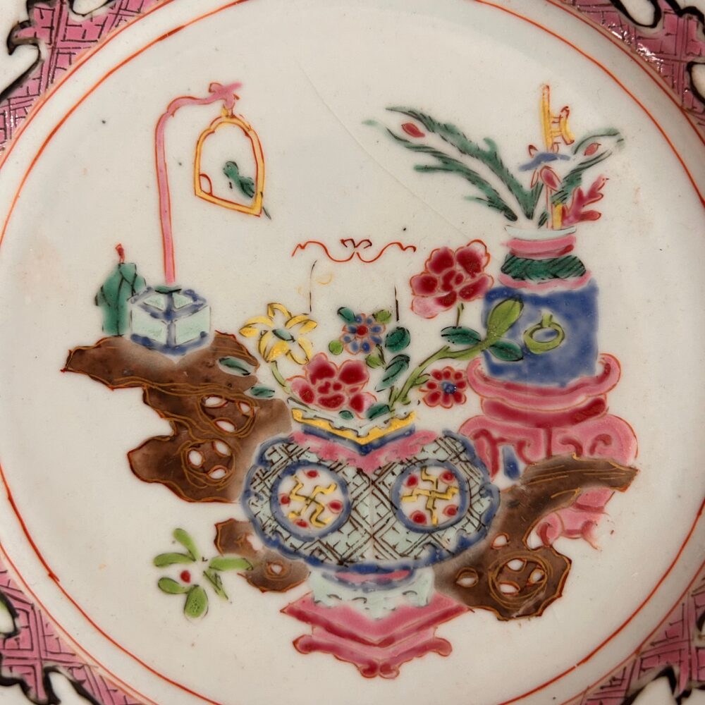 Assiette porcelaine "Compagnie des Indes" – Image 4